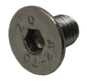 Tornillo M5x8mm DIN-7991 Inox
