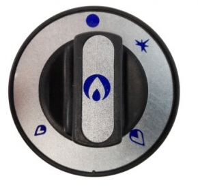 Mando Grifo Gas Cocina 75mm Eje 10x8mm