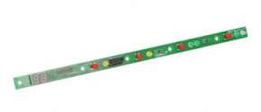 PLACA ELECTRNICA TECLADO C/DISPLAY 338X16mm