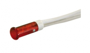 Piloto Led 5.7mm 230V Ac Rojo Con Cable