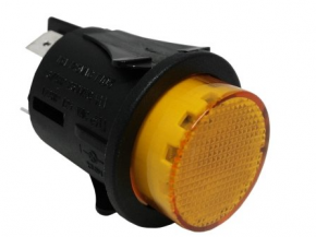 Interruptor Ambar 25mm 16A 230V Grupo