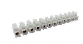 Regleta 12 Polos 16mm Plstico